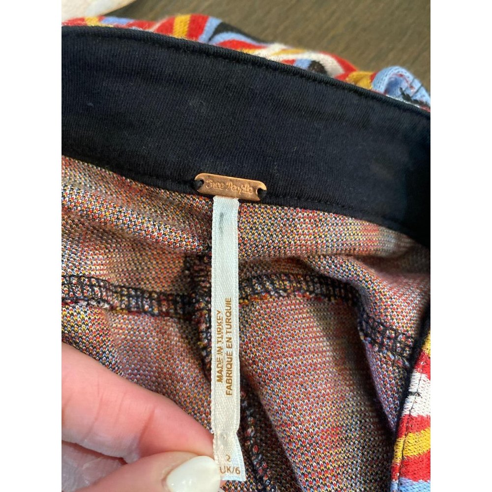 Free People Hip Hugging Jaquard Flares 2 - Picture 7 of 7